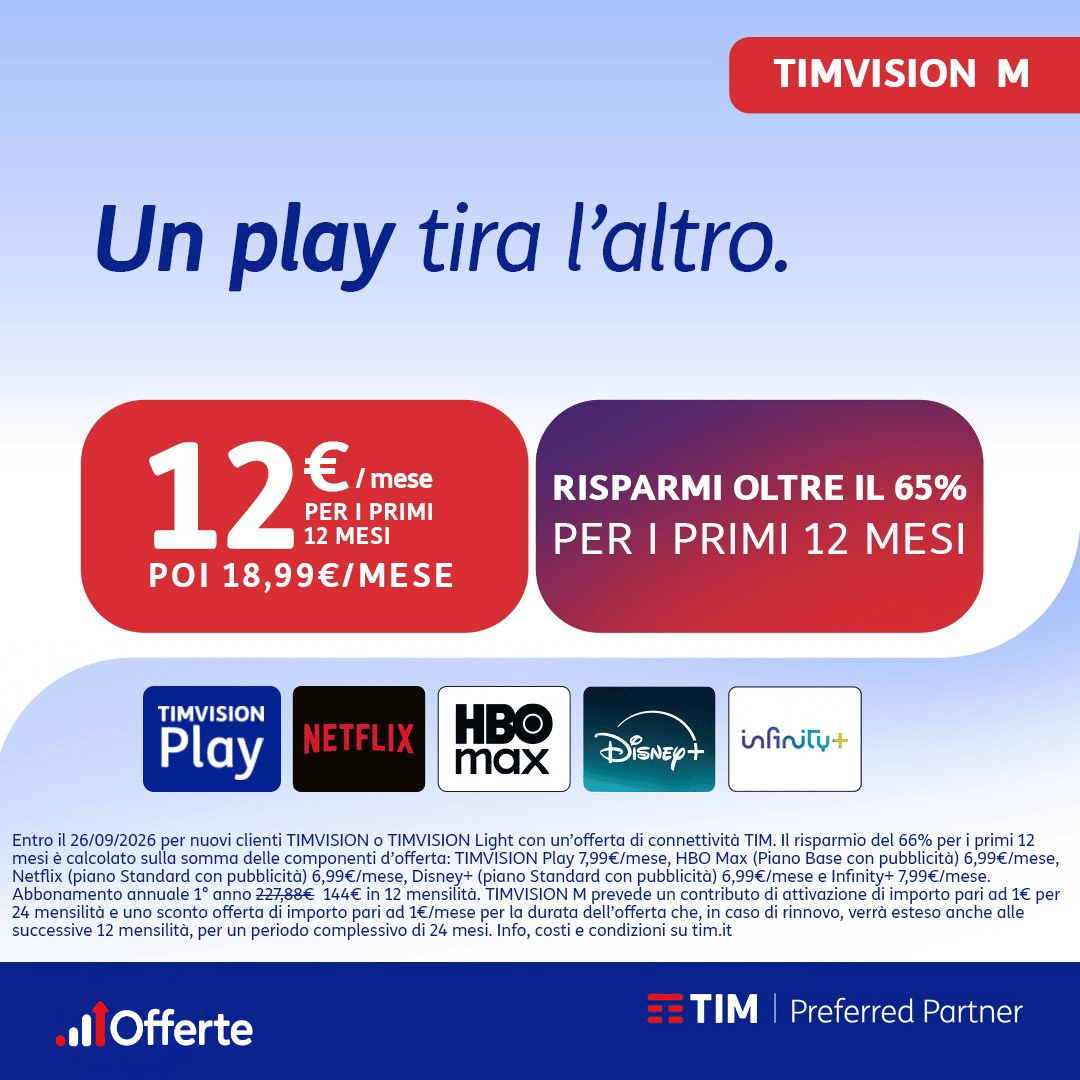 Offerta TIM VISION M
