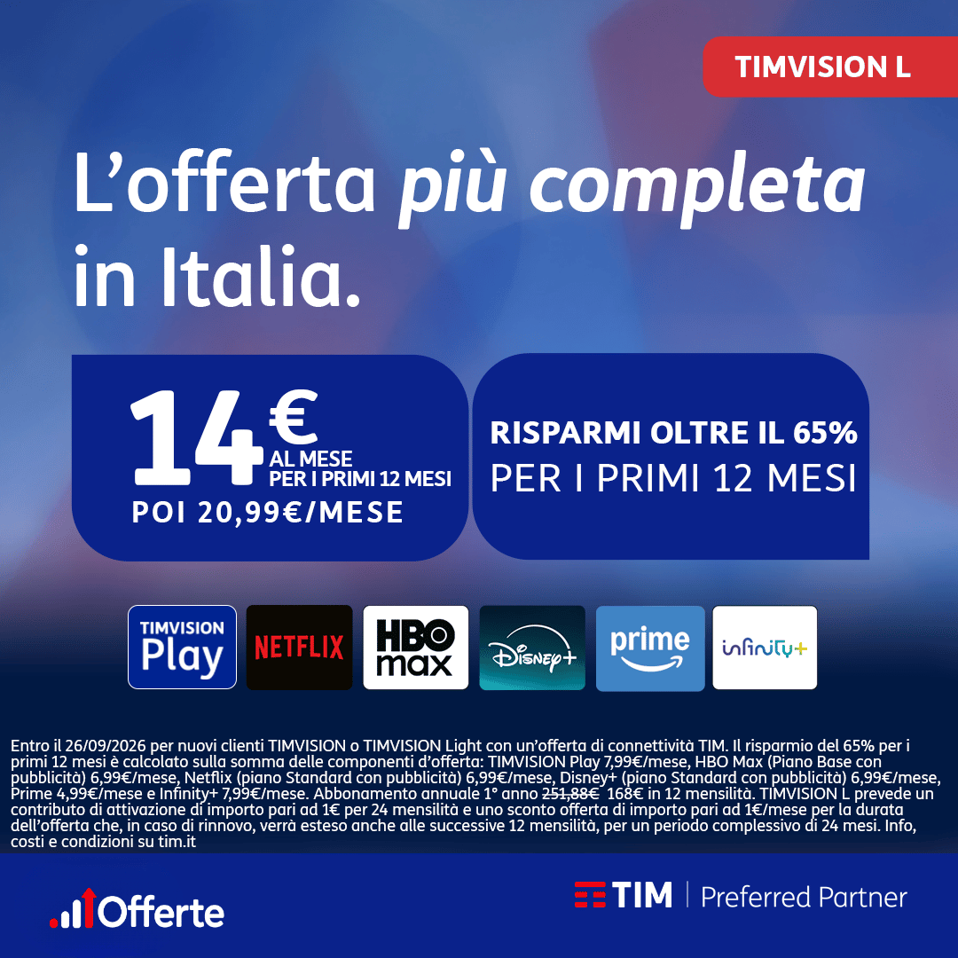 Offerta TIM VISION L